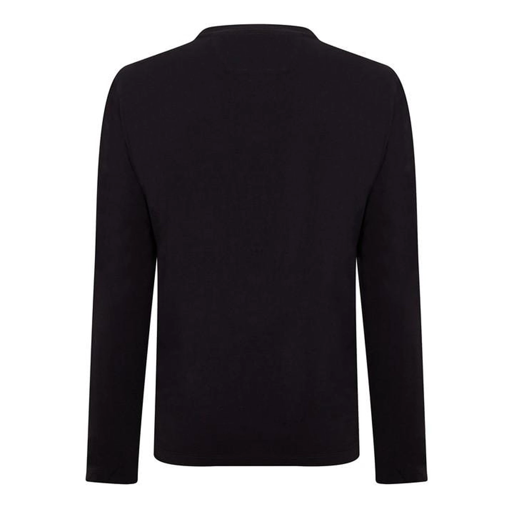 CP Company 30/1 Long Sleeve T Shirt - Black